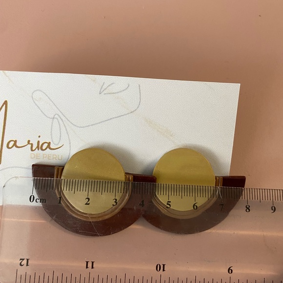 Polymer clay earrings - Picture 3 of 4